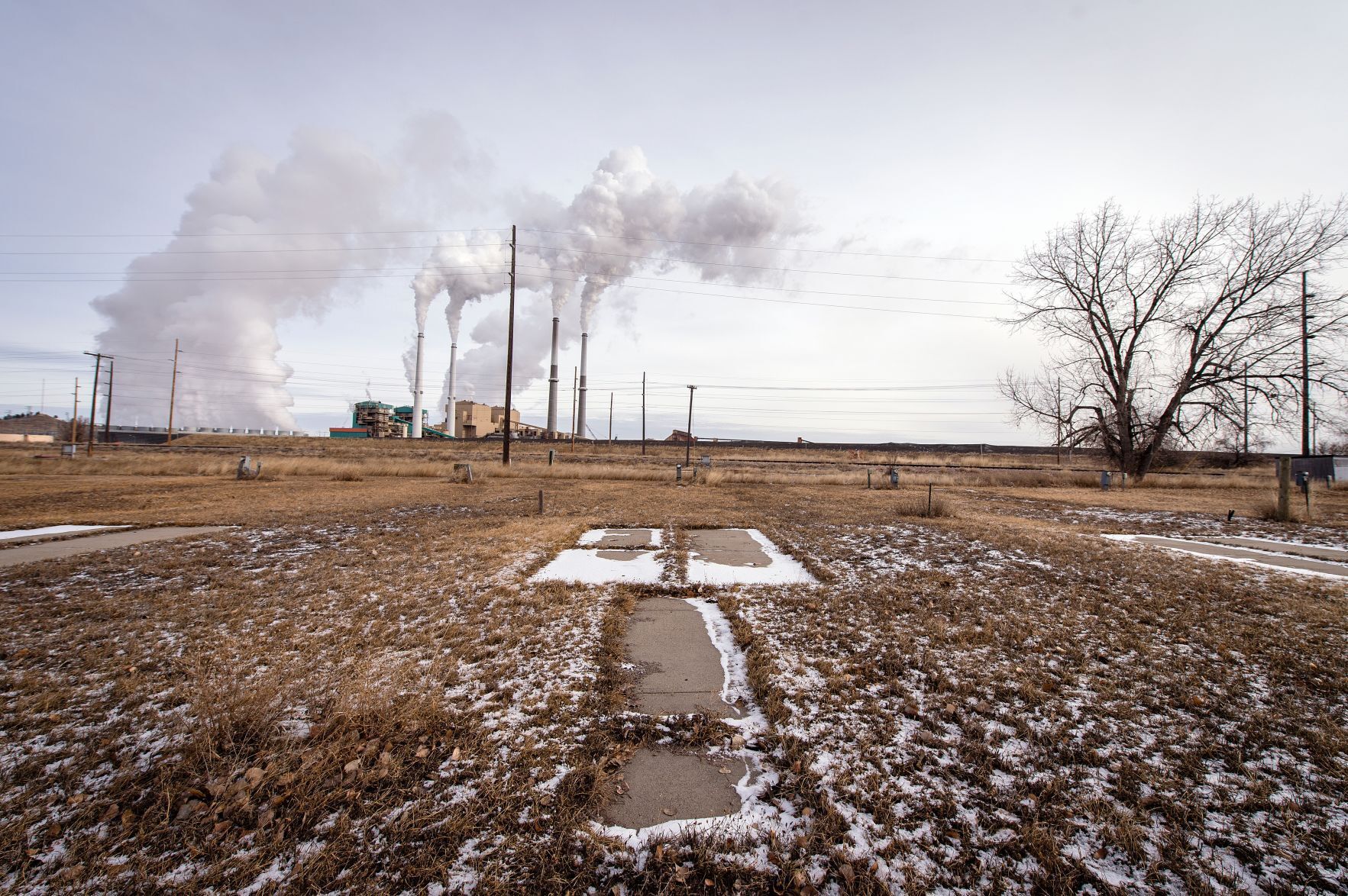 Coal dust in Colstrip